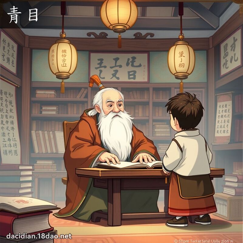 青目 - 国语大辞典配图