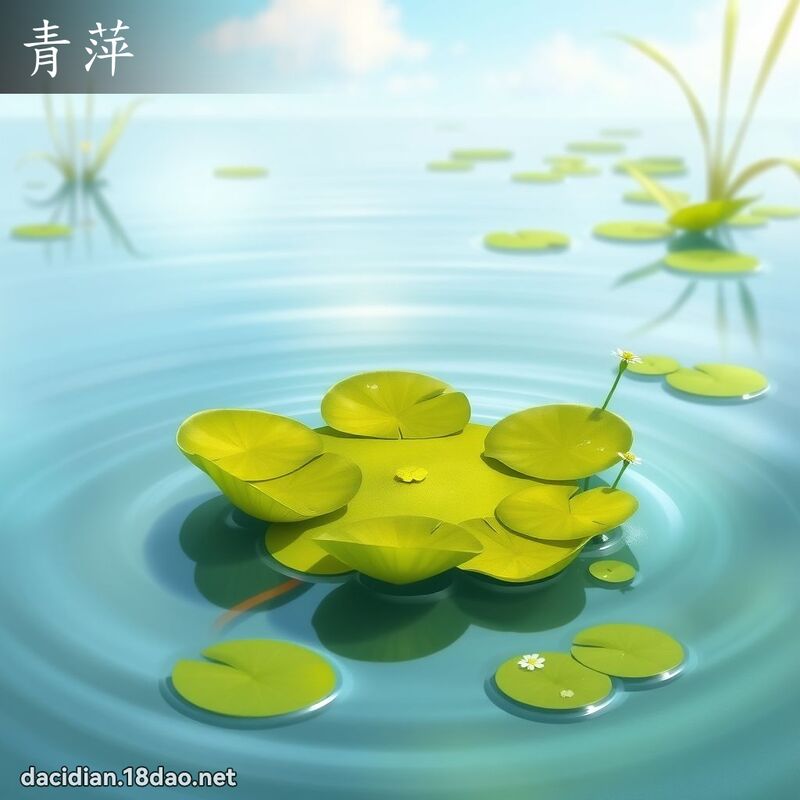 青萍 - 國語大辭典配圖