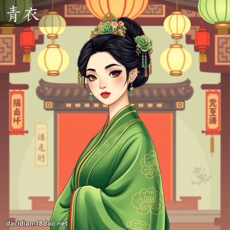 青衣 - 國語大辭典配圖
