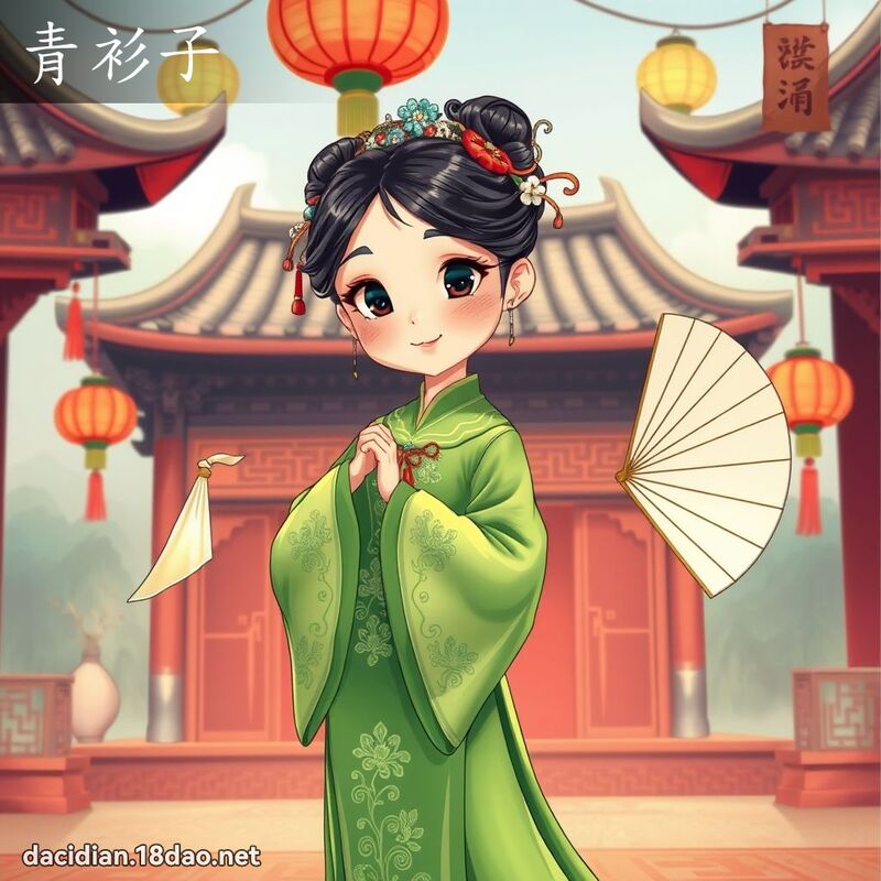 青衫子 - 國語大辭典配圖