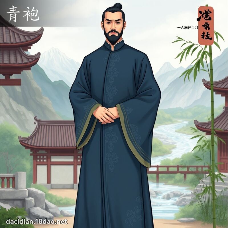 青袍 - 国语大辞典配图