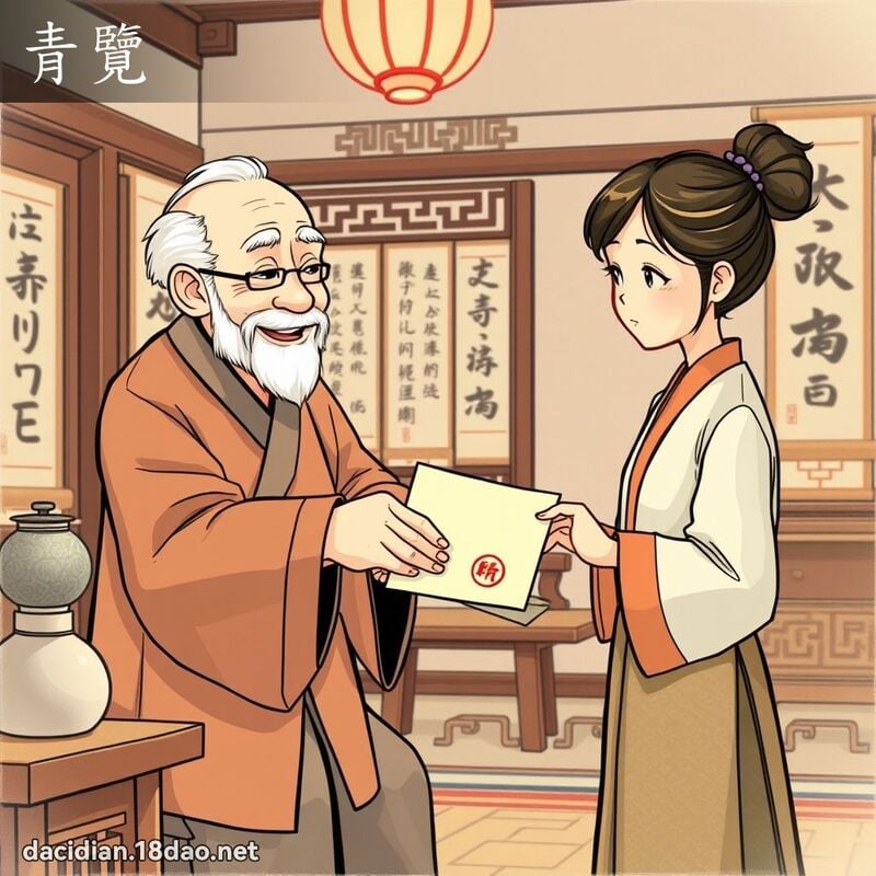 青覽 - 國語大辭典配圖