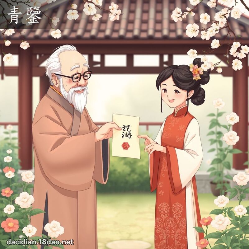 青鑒 - 國語大辭典配圖