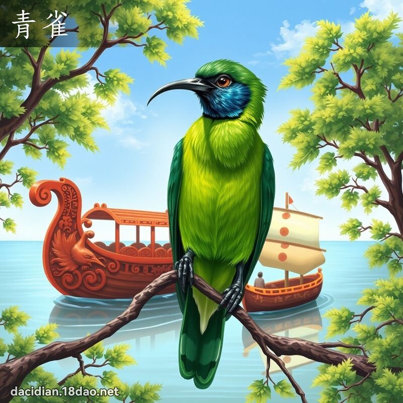 青雀 - 國語大辭典配圖