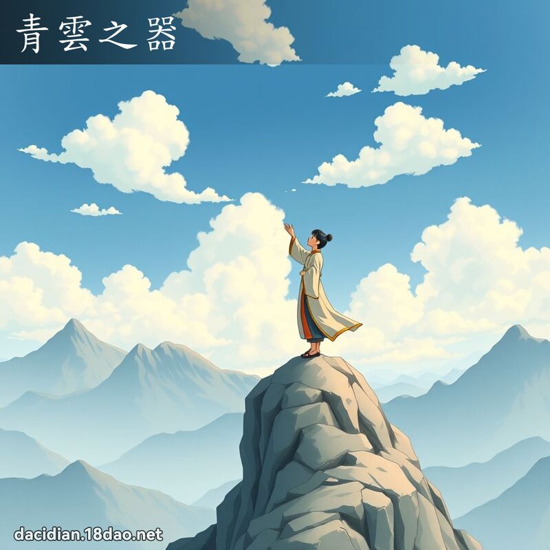 青雲之器 - 國語大辭典配圖