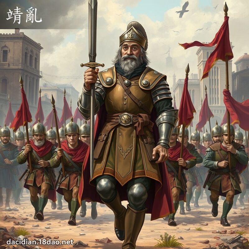 靖亂 - 國語大辭典配圖