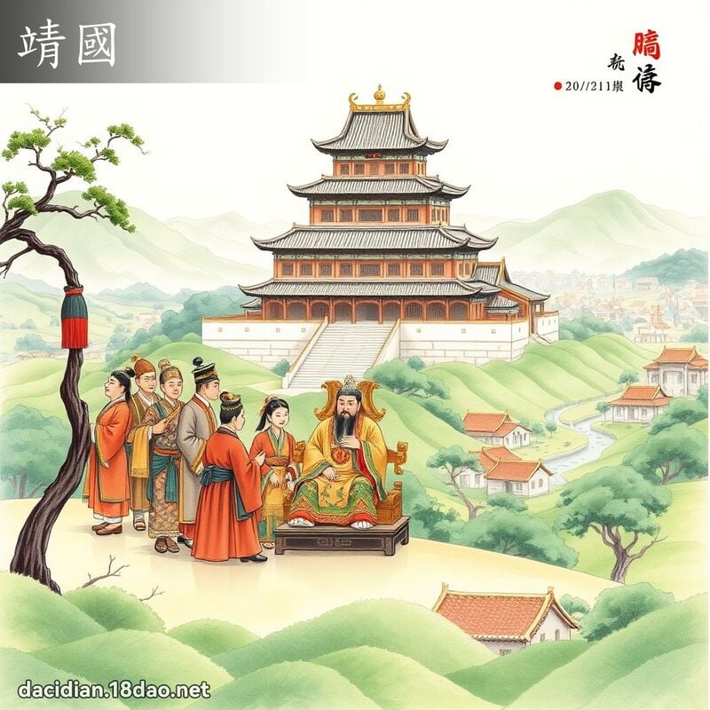 靖国 - 国语大辞典配图