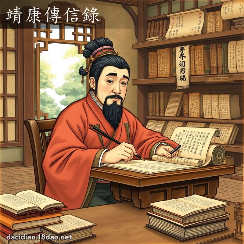 靖康傳信錄 - 國語大辭典配圖