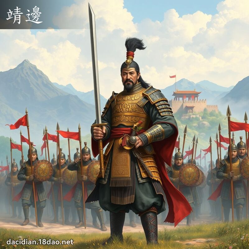 靖边 - 国语大辞典配图