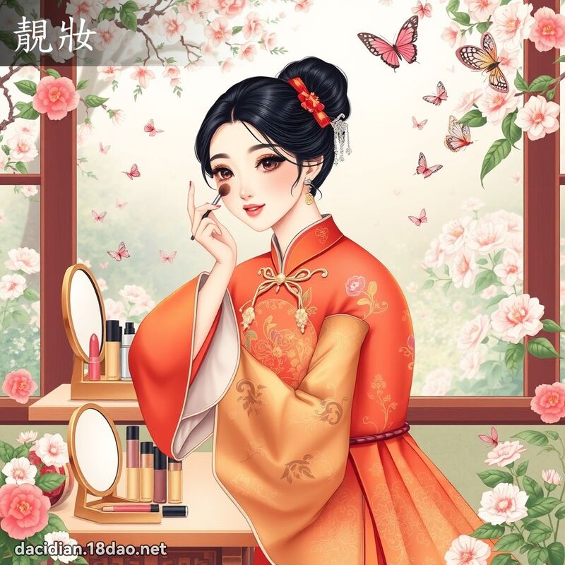 靚妆 - 国语大辞典配图