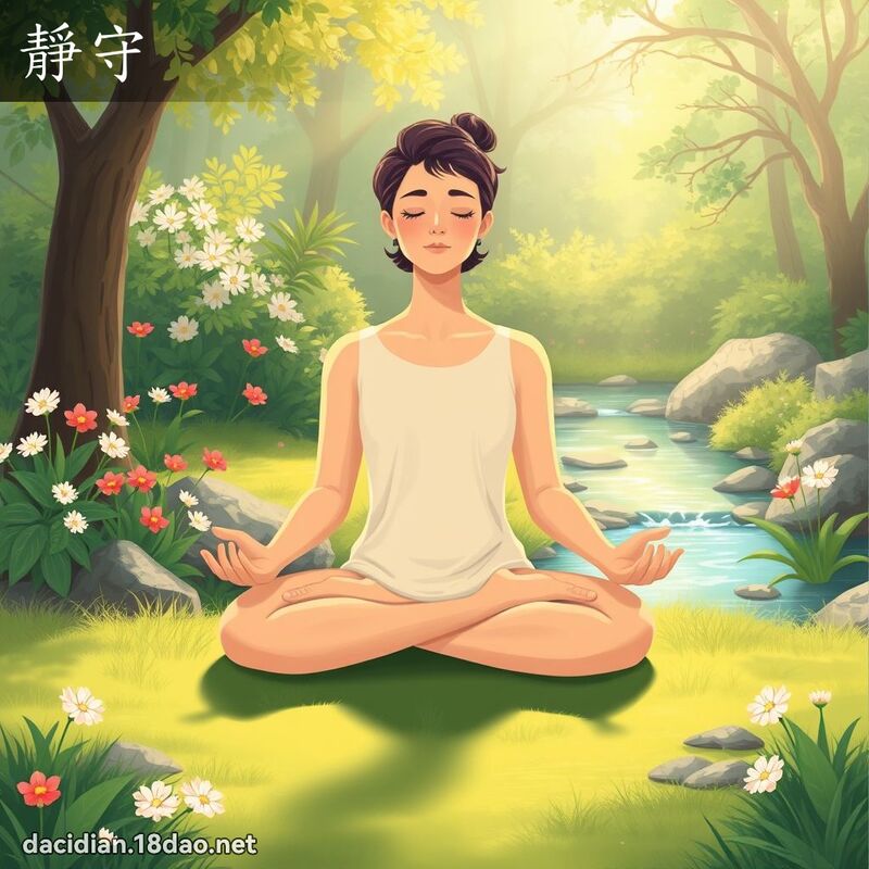 静守 - 国语大辞典配图