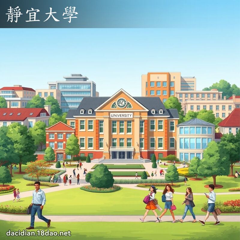 静宜大学 - 国语大辞典配图