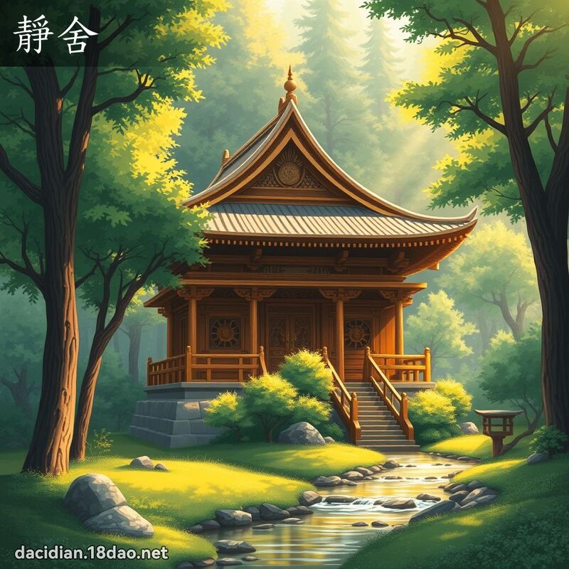 静舍 - 国语大辞典配图