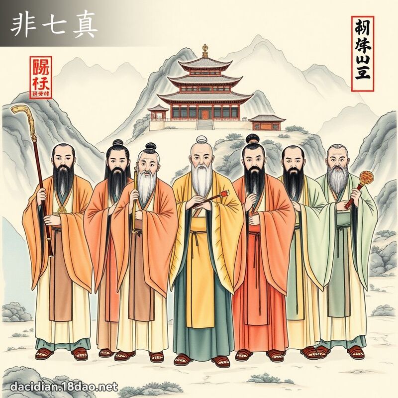 非七真 - 国语大辞典配图