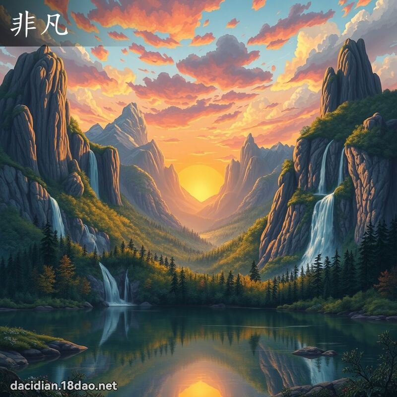 非凡 - 國語大辭典配圖