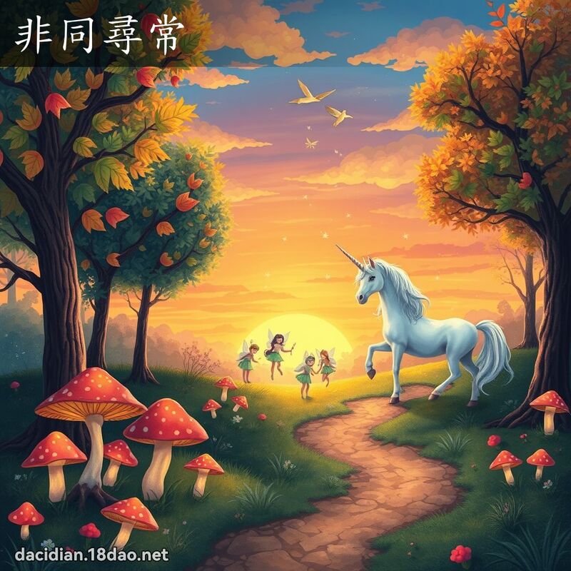 非同尋常 - 國語大辭典配圖