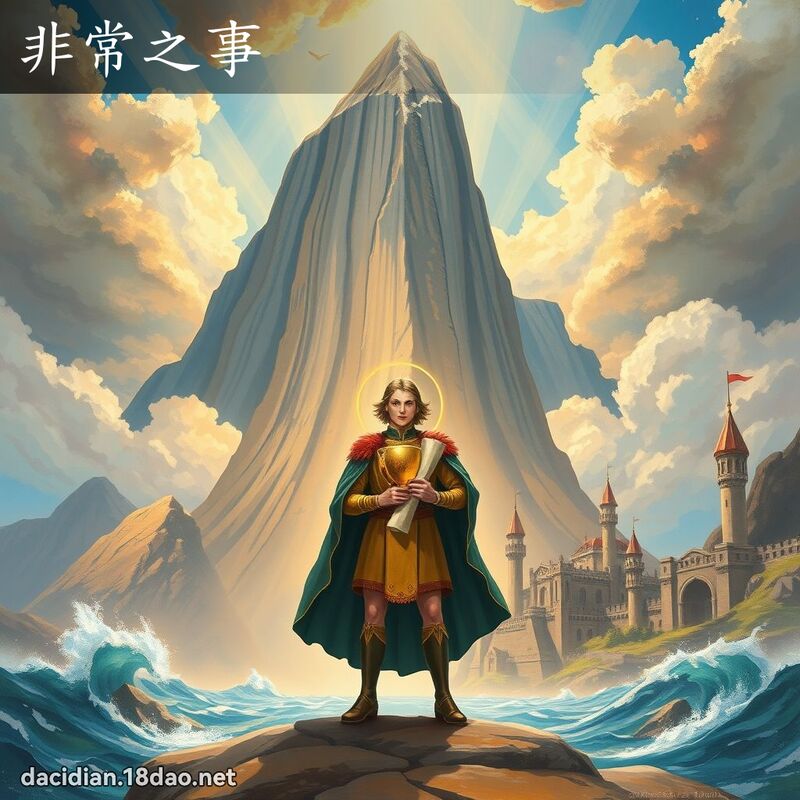 非常之事 - 國語大辭典配圖