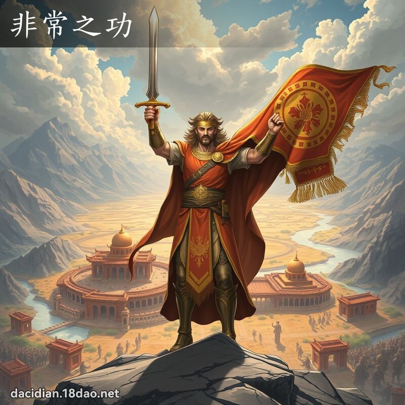 非常之功 - 國語大辭典配圖