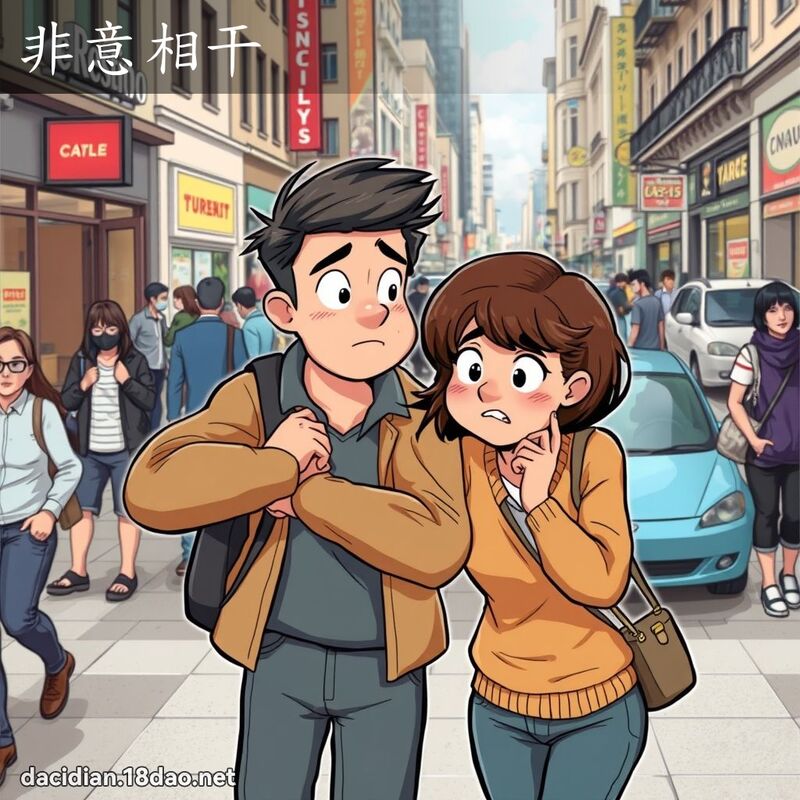 非意相干 - 国语大辞典配图