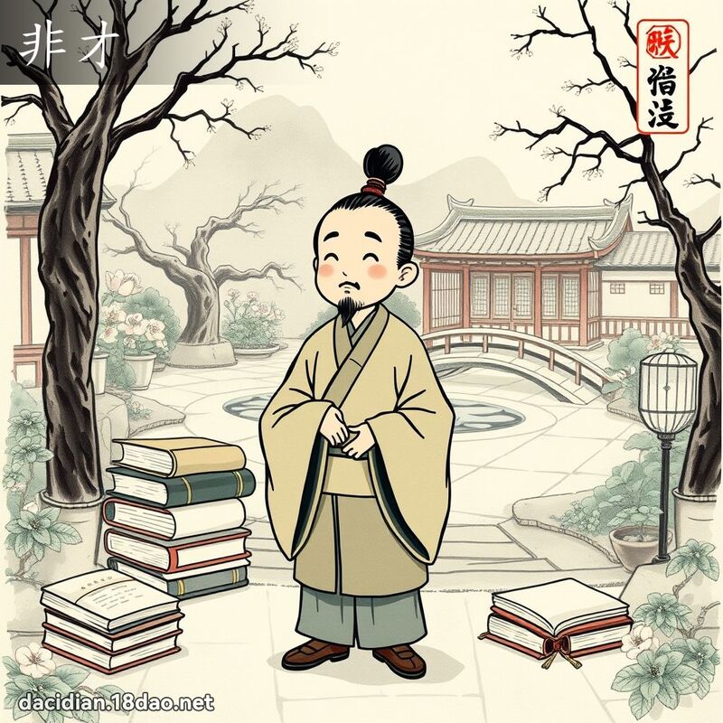 非才 - 国语大辞典配图