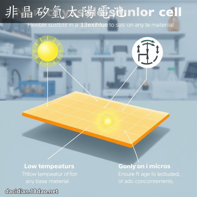 非晶矽氫太陽電池 - 國語大辭典配圖