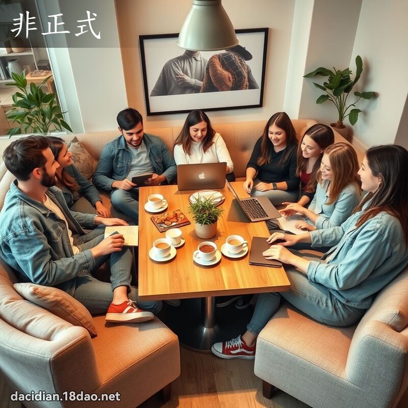 非正式 - 国语大辞典配图