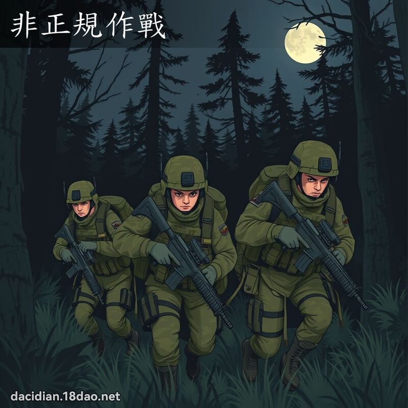 非正规作战 - 国语大辞典配图