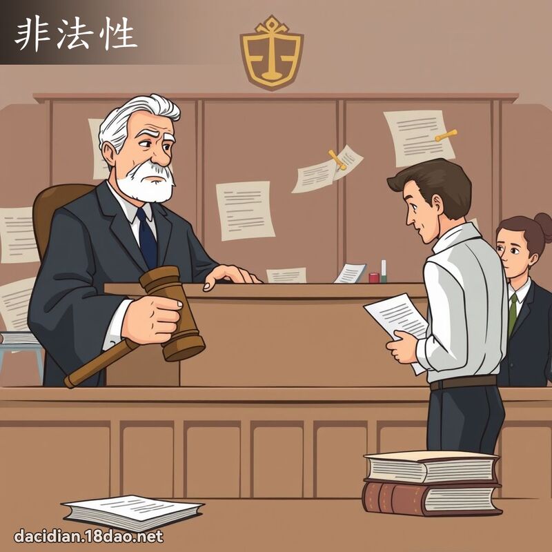 非法性 - 國語大辭典配圖