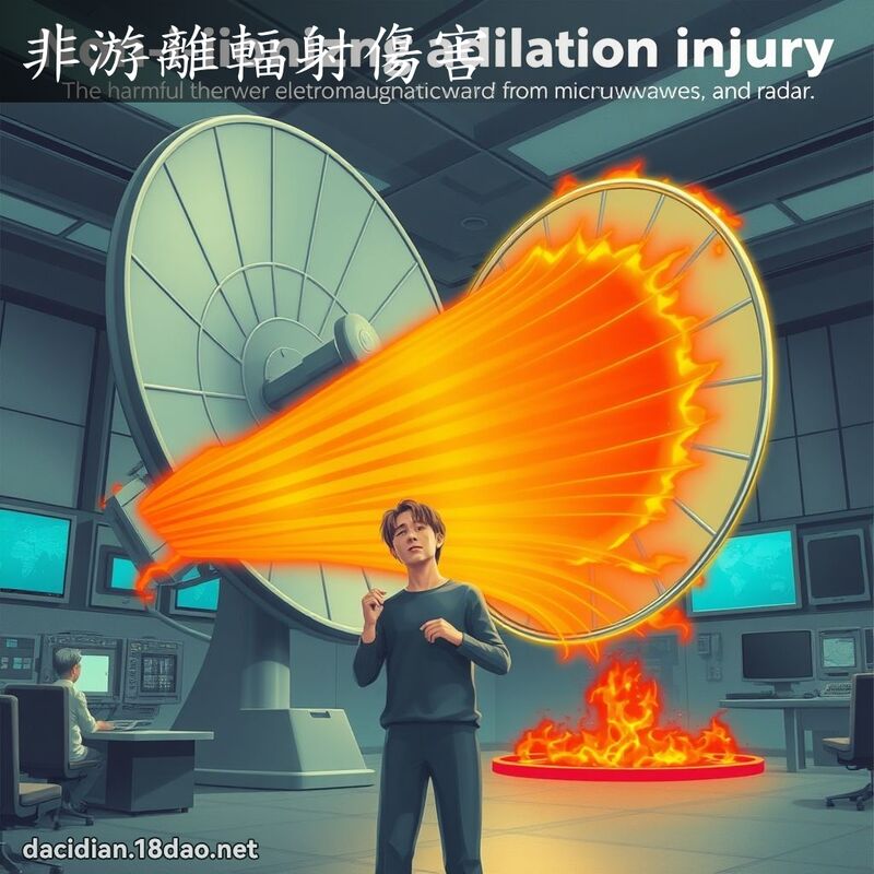 非游离辐射伤害 - 国语大辞典配图