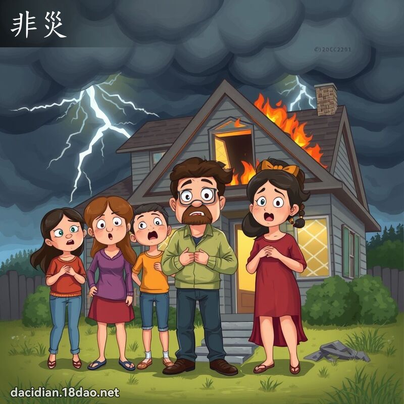 非灾 - 国语大辞典配图