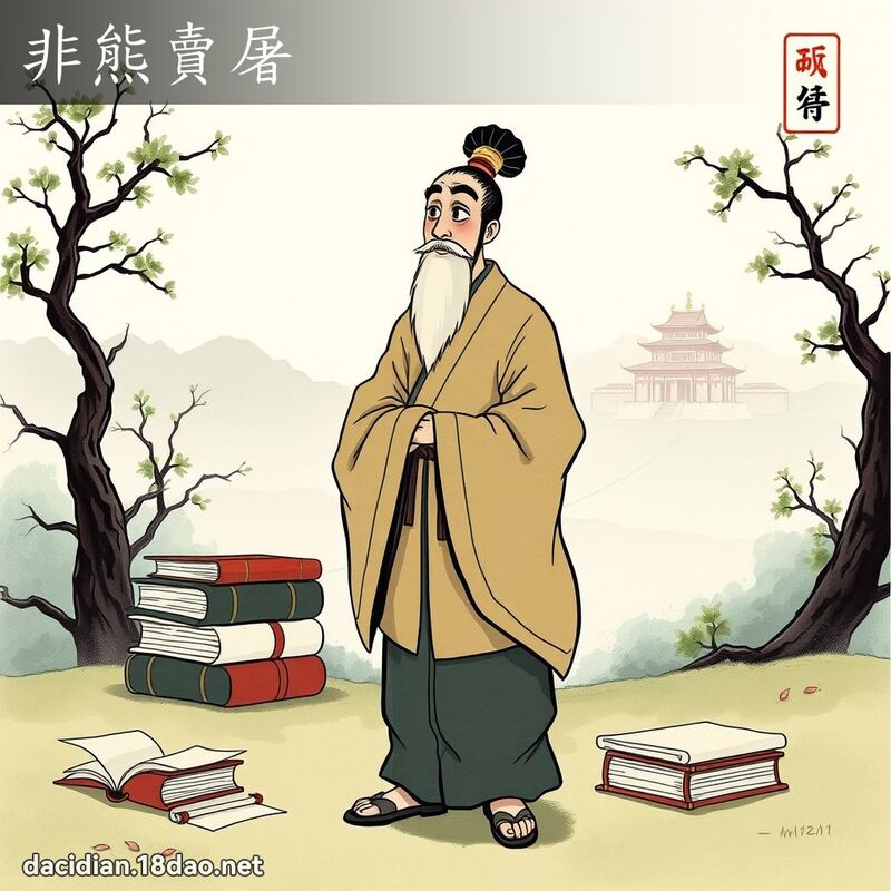 非熊卖屠 - 国语大辞典配图