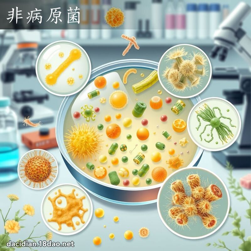 非病原菌 - 国语大辞典配图