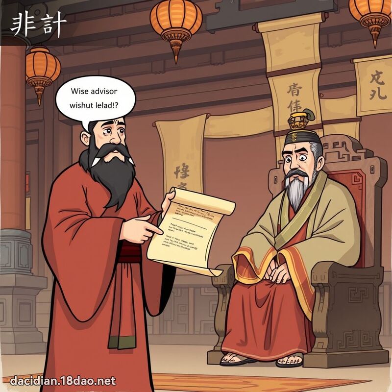 非計 - 國語大辭典配圖