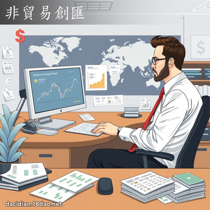 非贸易创匯 - 国语大辞典配图