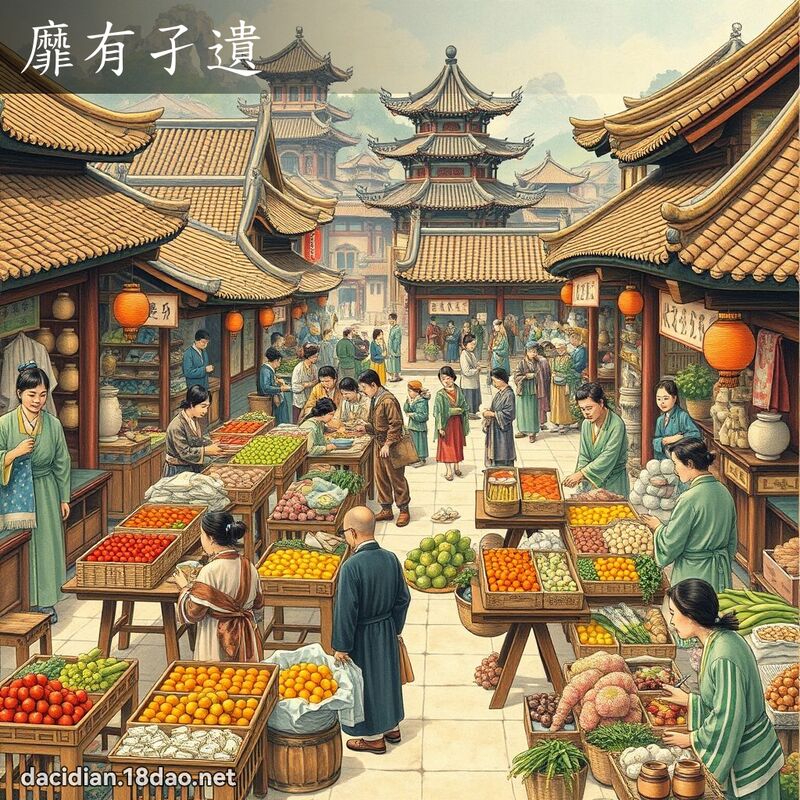 靡有孑遺 - 國語大辭典配圖