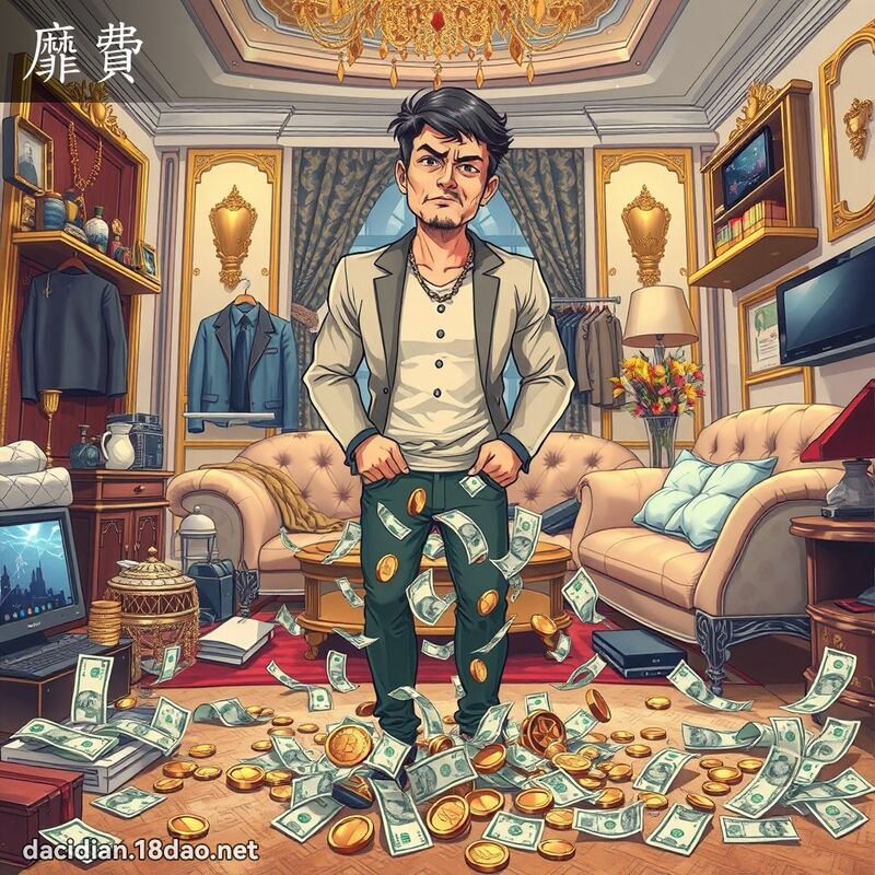 靡费 - 国语大辞典配图