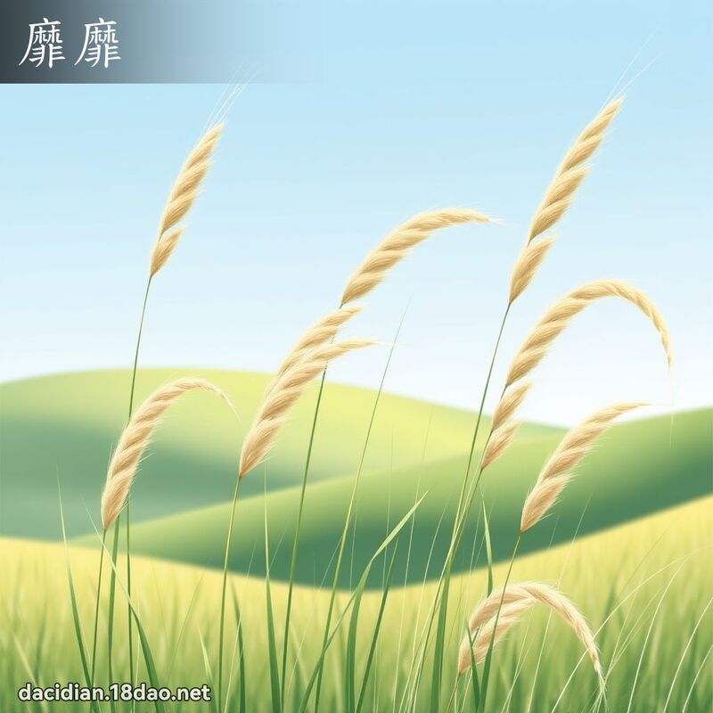靡靡 - 國語大辭典配圖