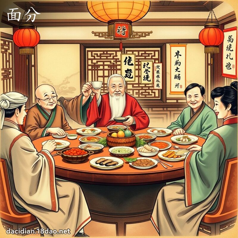 面分 - 國語大辭典配圖
