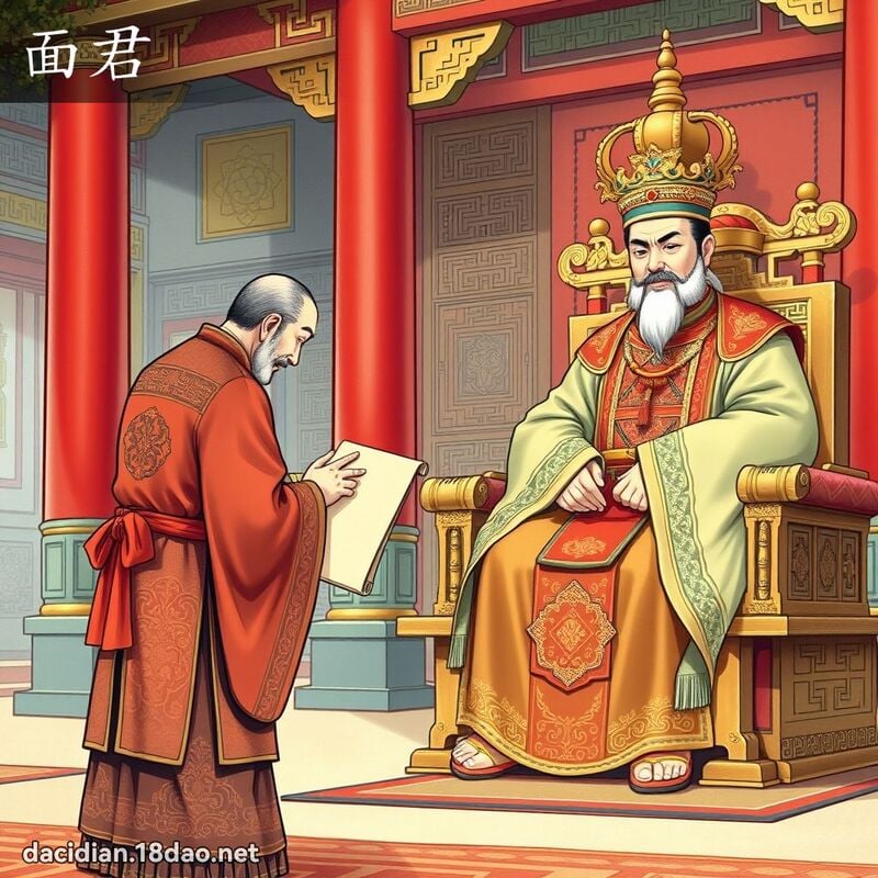 面君 - 国语大辞典配图
