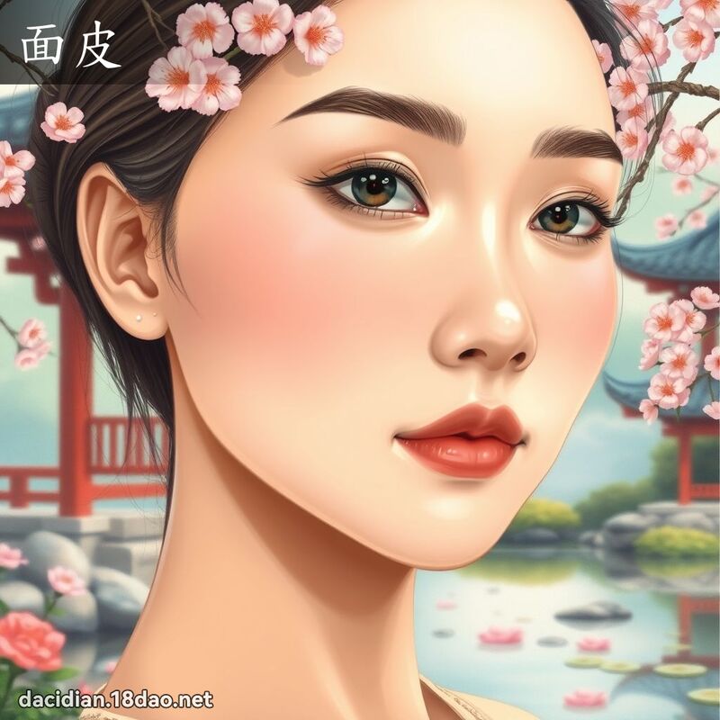 面皮 - 國語大辭典配圖