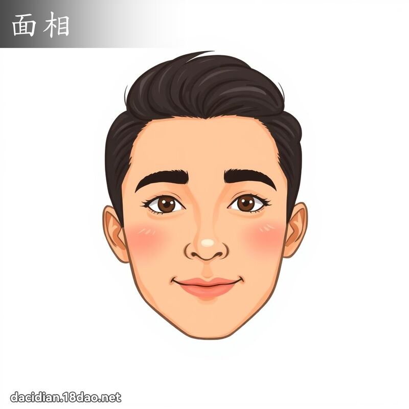 面相 - 國語大辭典配圖