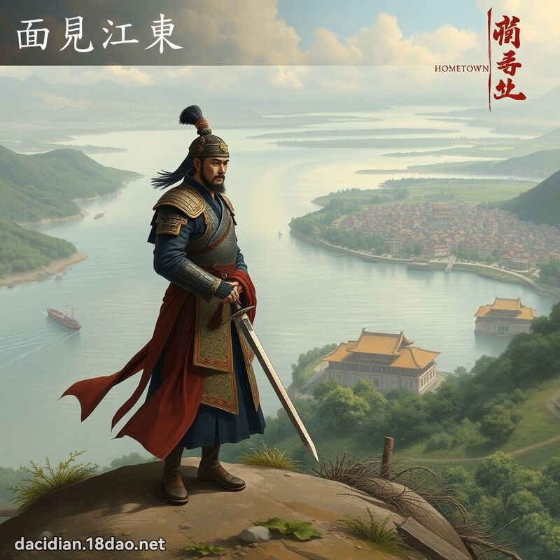 面见江东 - 国语大辞典配图