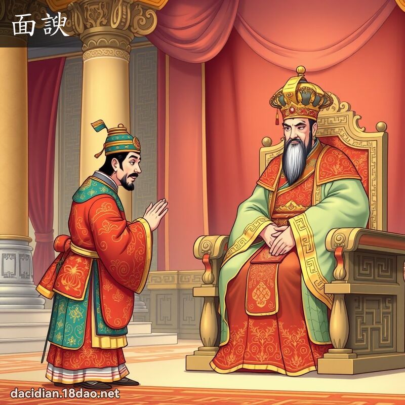 面諛 - 國語大辭典配圖