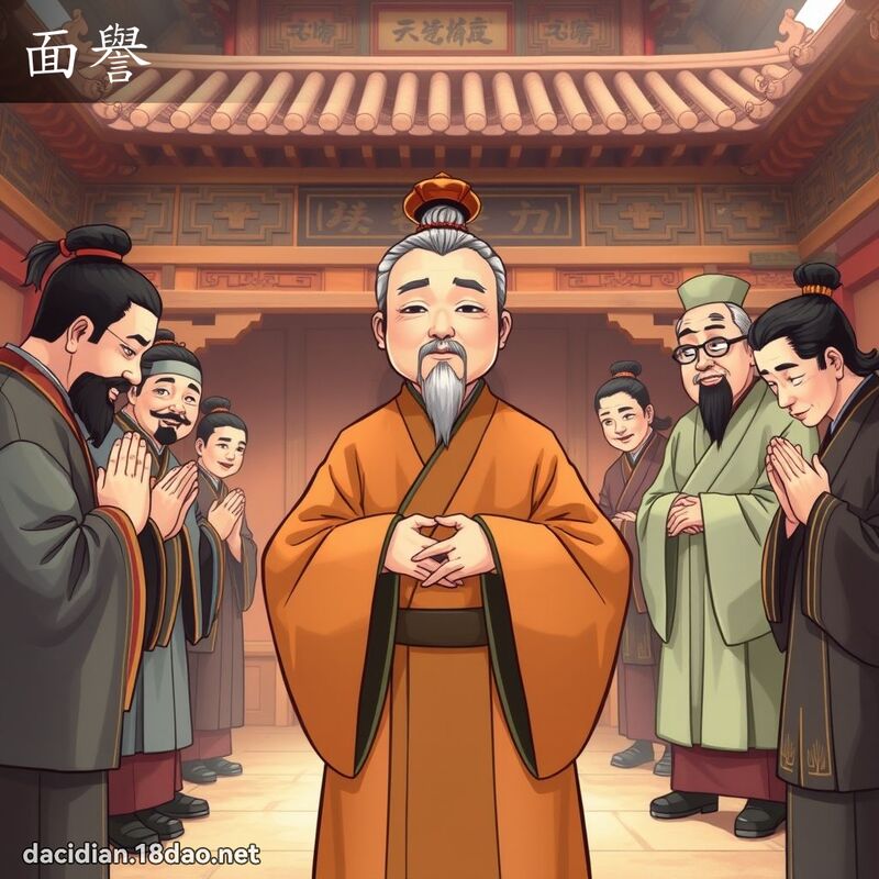 面誉 - 国语大辞典配图