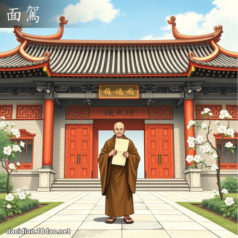 面驾 - 国语大辞典配图