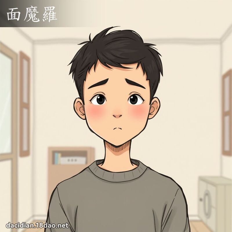 面魔羅 - 國語大辭典配圖