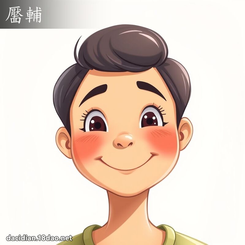 靨輔 - 國語大辭典配圖