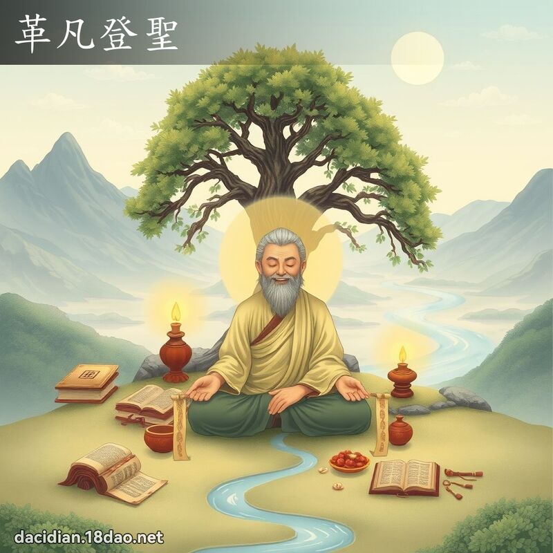 革凡登圣 - 国语大辞典配图