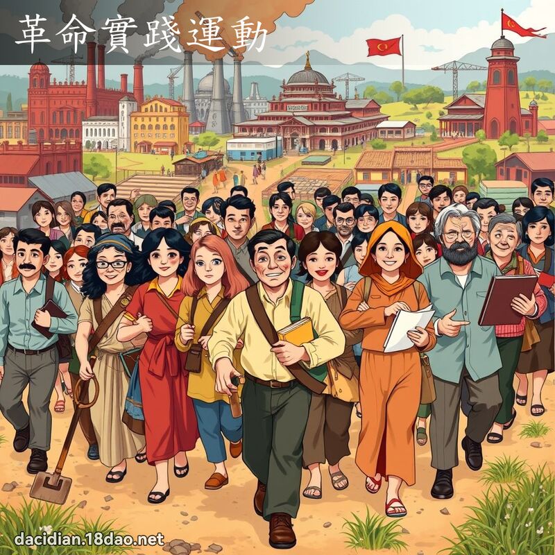 革命实践运动 - 国语大辞典配图