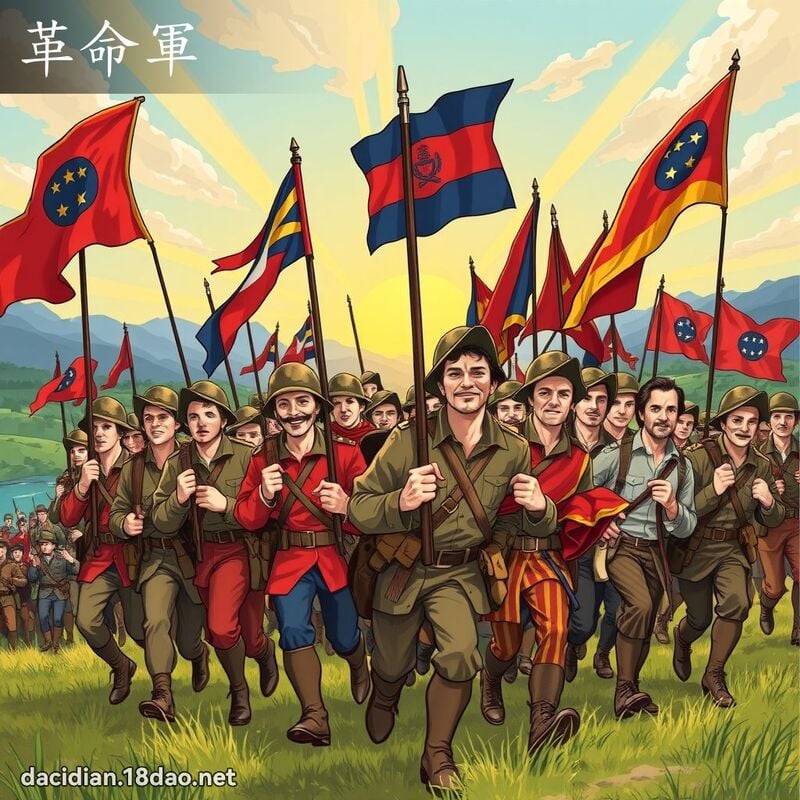 革命軍 - 國語大辭典配圖